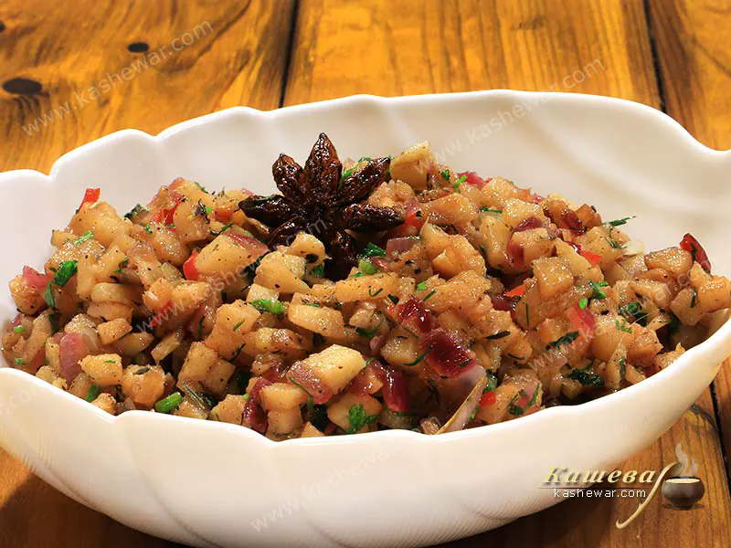 Quince chutney – recipe with photo, Indian cuisine