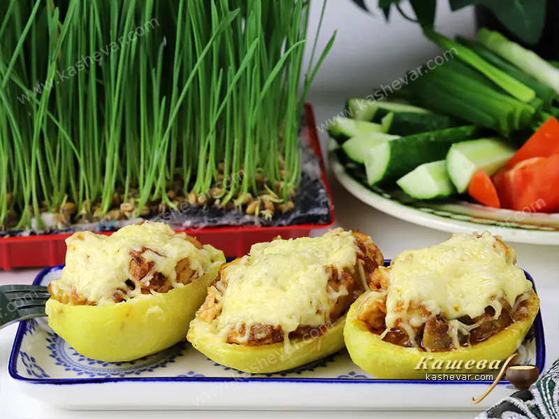 Картофель, фаршированный курицей – рецепт с фото, азербайджанская кухня