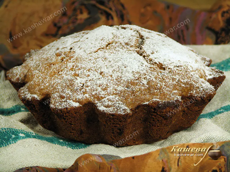 Cashew cupcake - recipe with photo, pastries