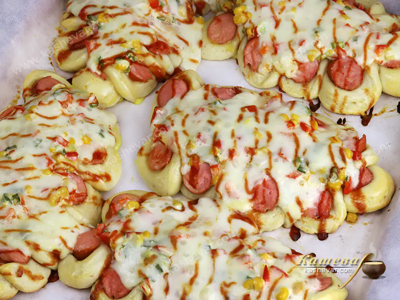 Sausage Bread – recipe with photo, Korean cuisine