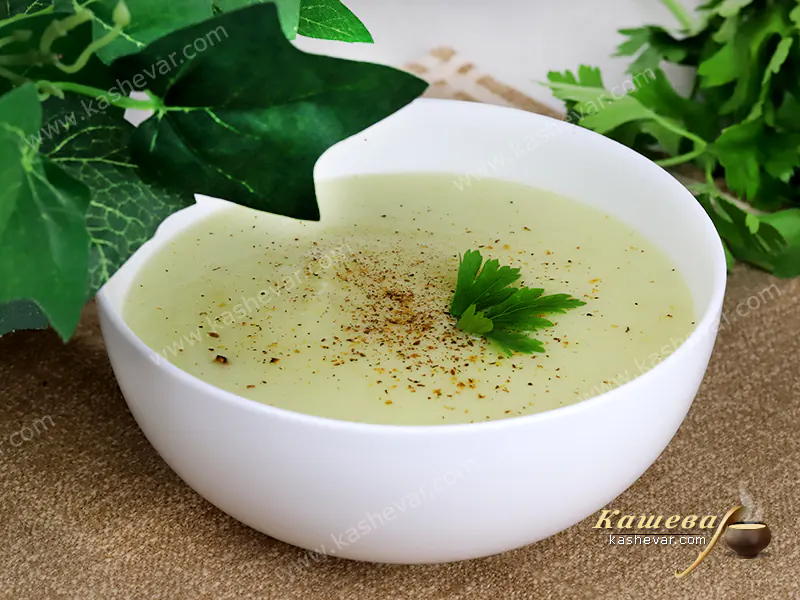 Крем-суп з кабачків – рецепт з фото, іспанська кухня