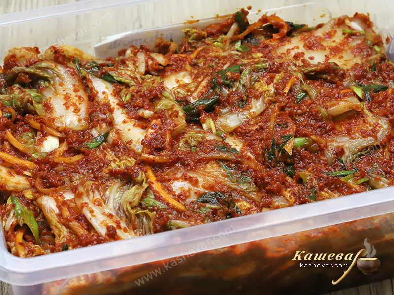 Easy Kimchi with Radish - recipe with photos, Korean cuisine