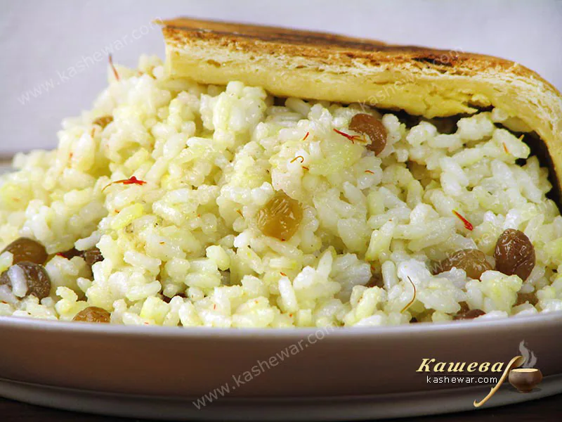 Sudlu Milk Pilaf – recipe with photo, Azerbaijani cuisine