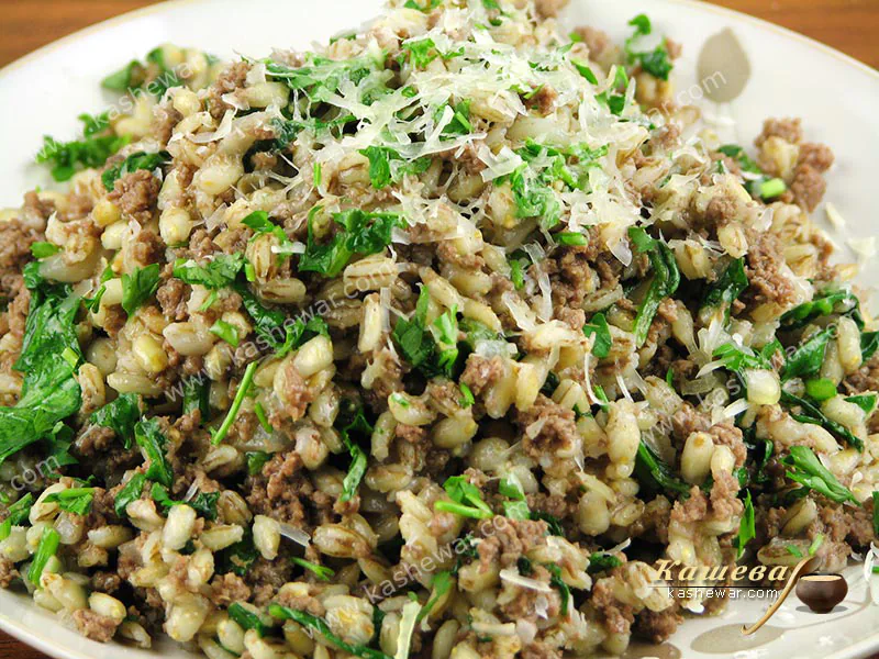 Орзотто со свининой – рецепт с фото, итальянская кухня
