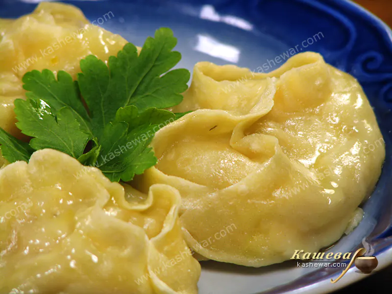 Pumpkin manti - recipe with photo, Uzbek cuisine