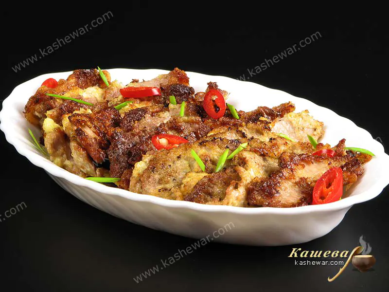 Thin slices of beef (Soegogi-jeon) – recipe with photo, Korean food