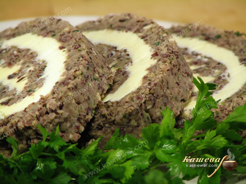 Armenian bean and walnut pate - recipe with photo, Armenian cuisine