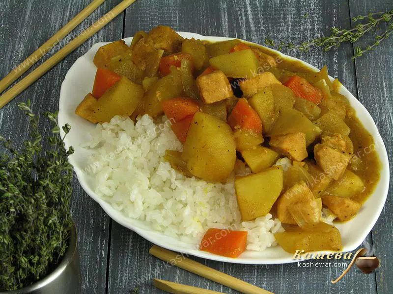 Карри по-корейски – рецепт с фото, корейская кухня