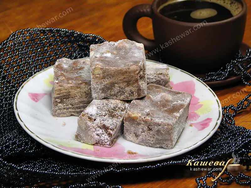 Рахат-лукум – рецепт з фото, турецька кухня