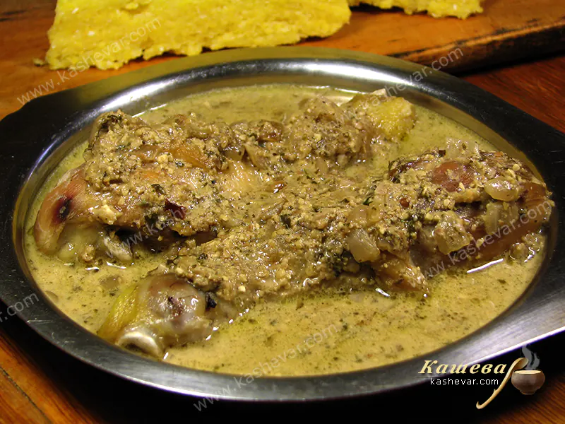 Сациві з курки – рецепт з фото, грузинська кухня