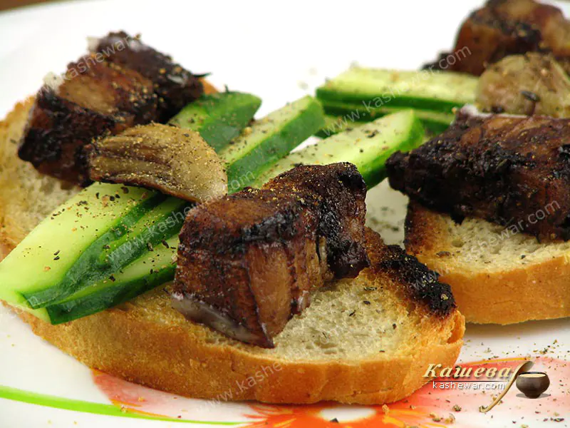 French cracklings - recipe with photo, French cuisine