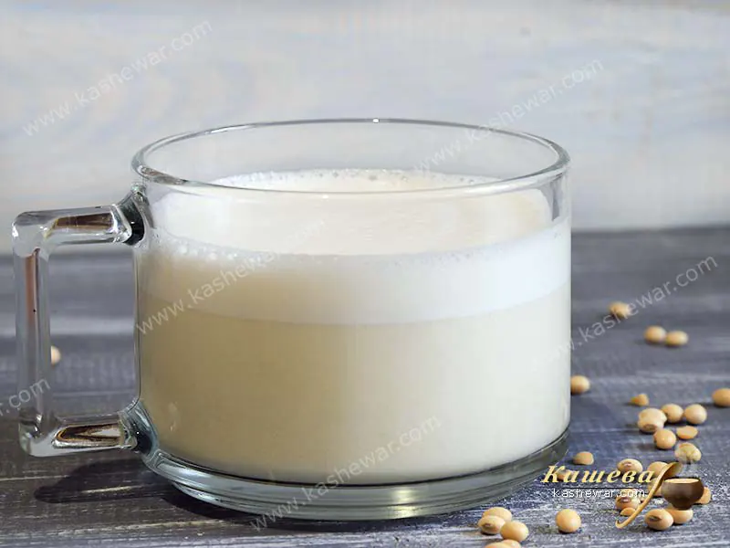 Soy milk with peanuts and sesame seeds (Duyu) – recipe with photo, Korean cuisine