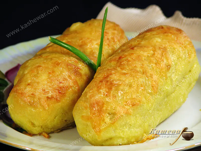 Frankfurter sausages in potato dough - recipe with photo, main dishes