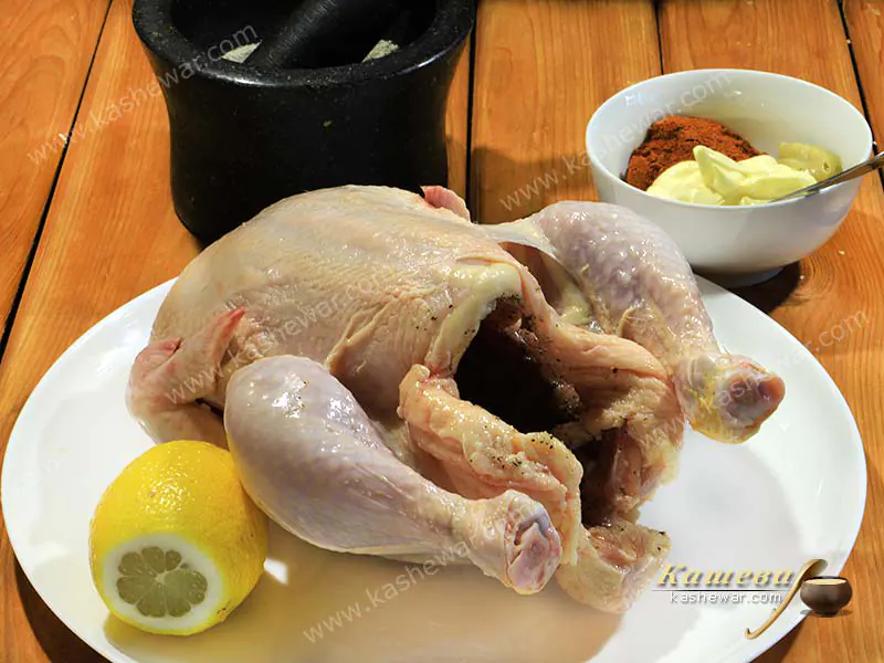Рецепт запеченной курицы с лимоном и чабрецом - приготовление вкусного блюда в духовке