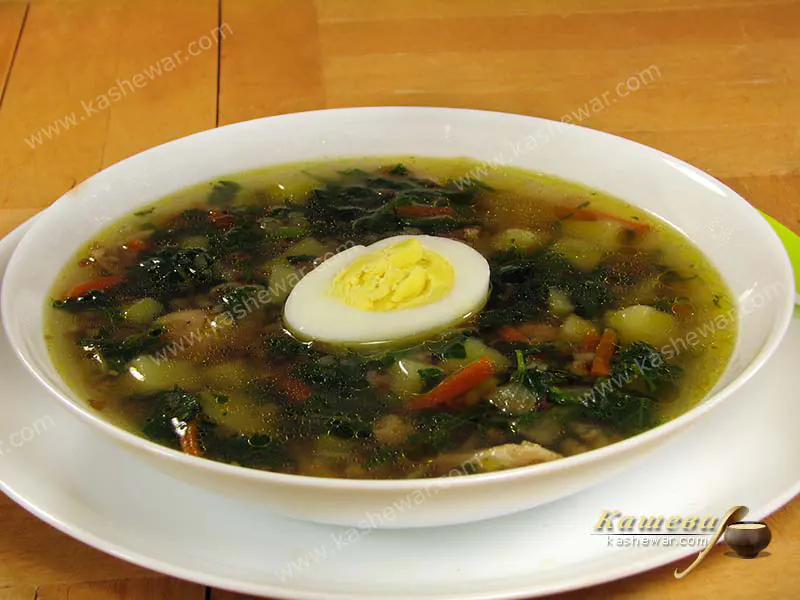 Суп з кропивою – рецепт з фото, супи