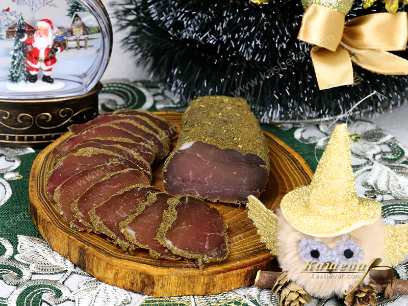 Herb cured pork tenderloin - recipe with photos, French cuisine