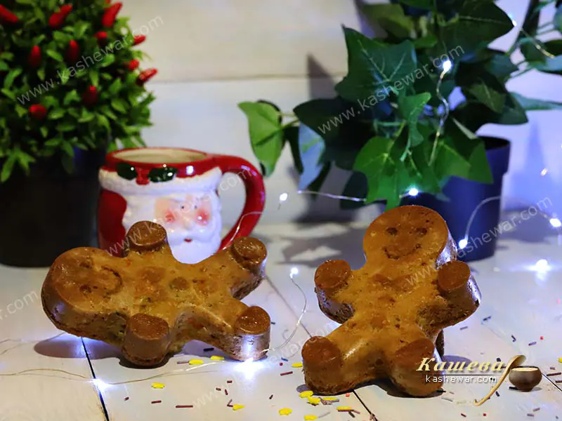 Pumpkin gingerbread men – recipe with photo, pastries