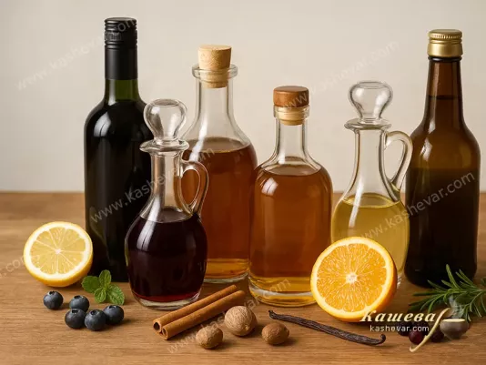 Alcoholic beverages for preparing dishes and desserts