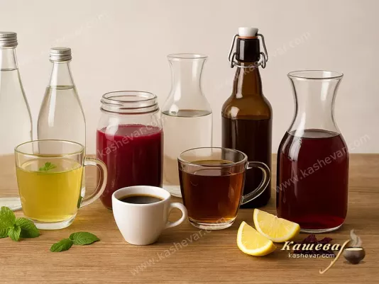 Non-alcoholic drinks for cooking