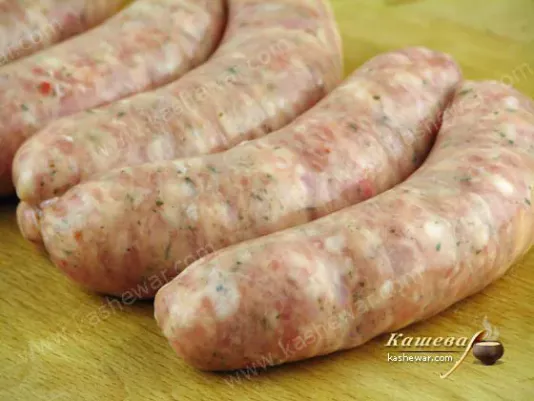 Sausages – recipe ingredient