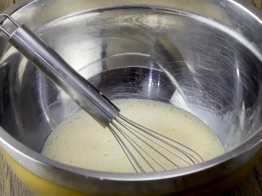 Preparing eggs