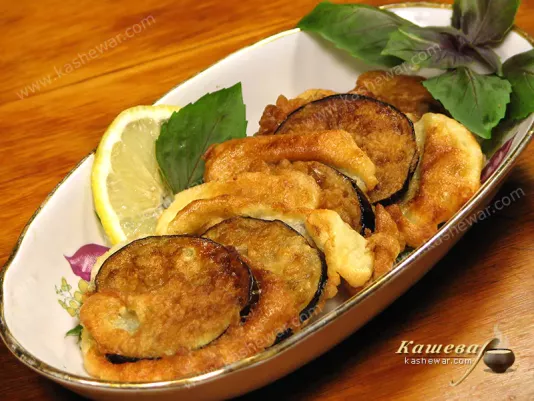 Баклажаны в омлете – рецепт с фото, греческая кухня