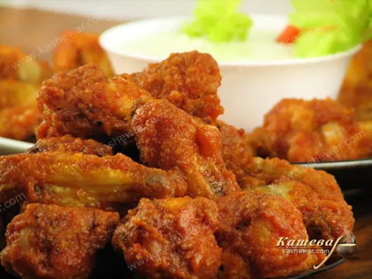 Buffalo wings - recipe with photo, American cuisine