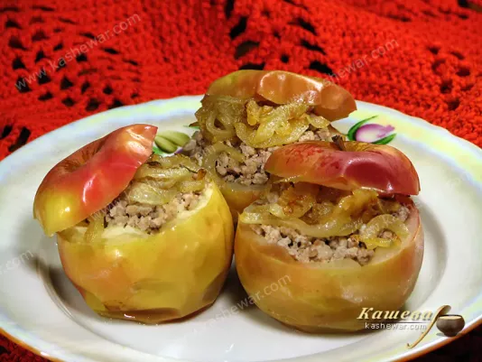 Apple dolma (Alma dolmasi) - recipe with photo, Azerbaijani cuisine