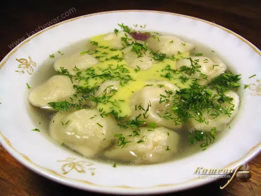 Dushbara – recipe with photo, Azerbaijani cuisine
