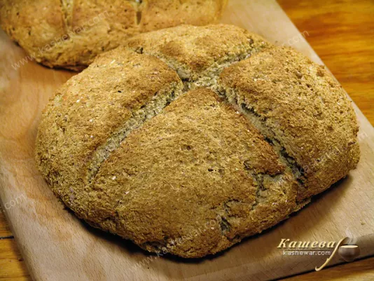 Irish soda bread - recipe with photo, English cuisine