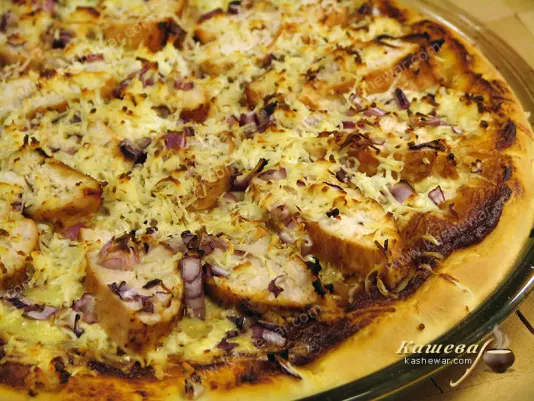 California pizza - recipe with photo, American cuisine