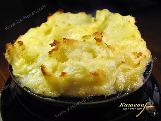 Cheese potatoes - recipe with photo, Mexican cuisine