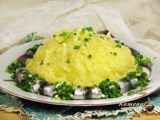 Килька с картофелем – рецепт с фото, основное блюдо
