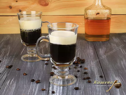 Irish coffee – recipe with photo, british cuisine