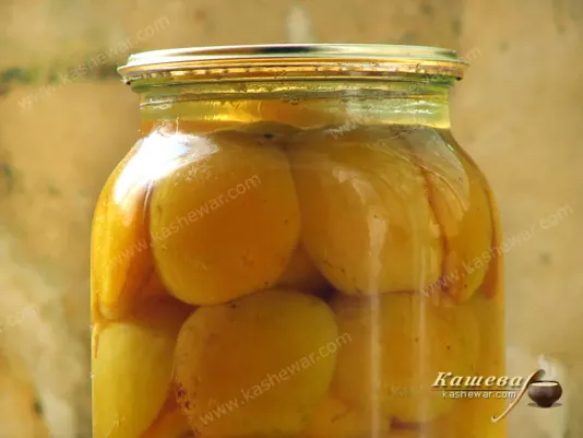 Apricot compote – recipe with photo, food preservation for the winter