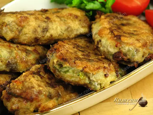 Котлеты из баклажанов с соусом – рецепт с фото, турецкая кухня