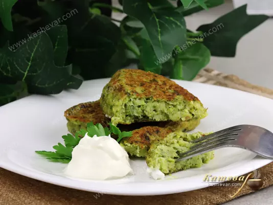 Broccoli cutlets - recipe with photos, French cuisine