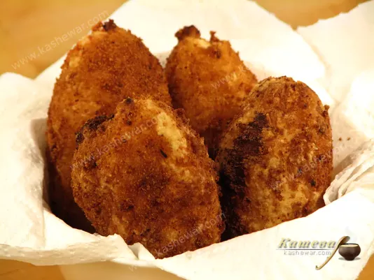 Croquettes with jamon and cheese - recipe with photos, Spanish cuisine