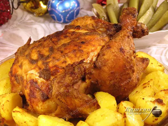 Запеченная курица с лимоном – рецепт с фото, основные блюда