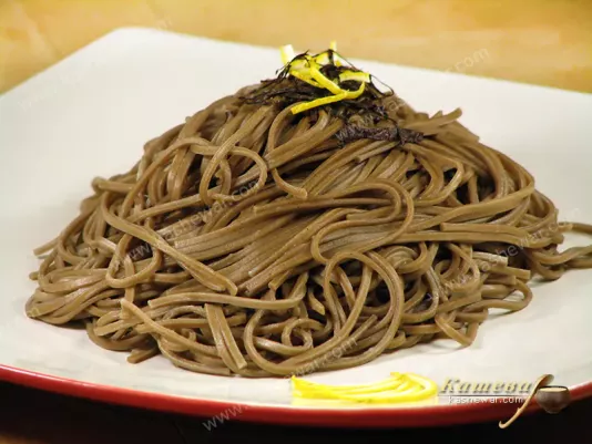 Soba noodles - recipe with photo, Japanese cuisine