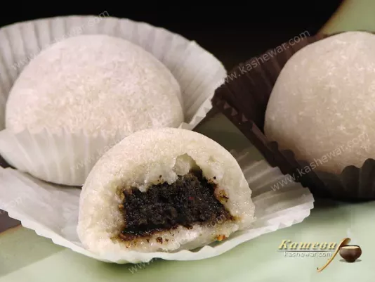 Rice cakes (Mochi) – recipe with photo, Japanese cuisine