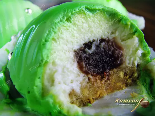 Мусовий десерт з айвовим мармеладом – рецепт з фото, десерт