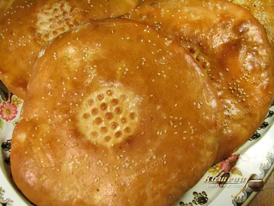 Tandyr nan (Obi non) – recipe with photo, Uzbek cuisine