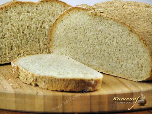 Oatmeal bread - recipe with photo, baking