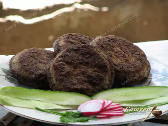 Liver cutlets - recipe with photo, Ukrainian cuisine