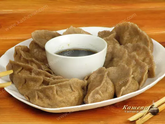 Beijing pork and vegetable dumplings (Shui Jiao)