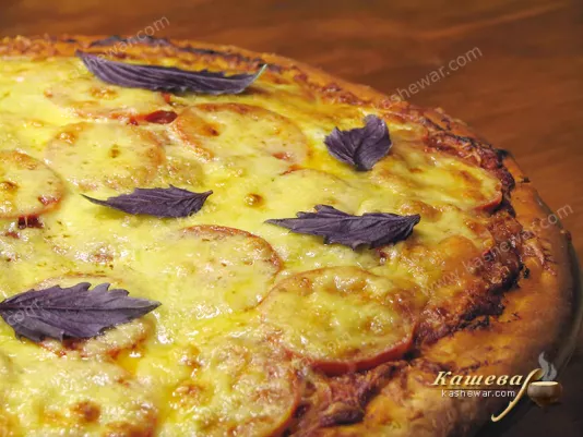 Pizza Margherita - recipe with photo, Italian cuisine