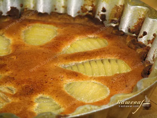 Bourdaloue pear pie - recipe with photo, French cuisine