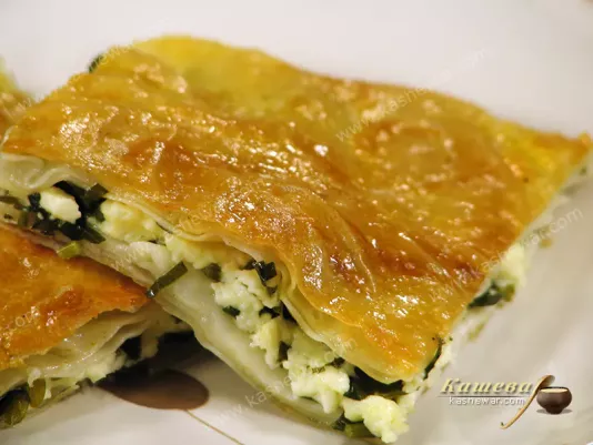Пирог из ошпаренных лепешек (Су бёреги) – рецепт с фото, турецкая кухня