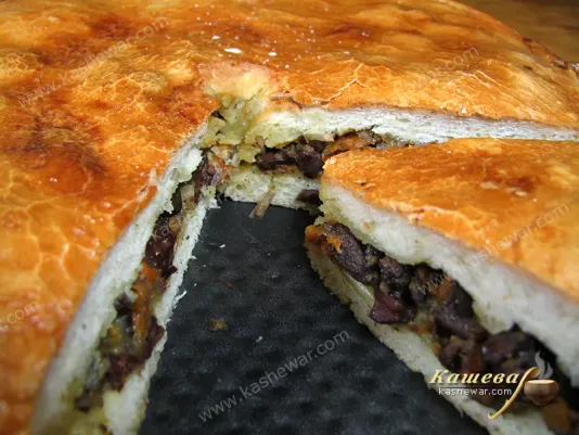 Veal kidney pie - recipe with photo, English cuisine
